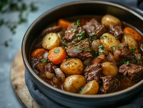 Klassisk Köttgryta - Värmande Svensk Husmanskost