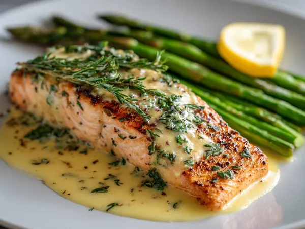 Lax med Citronsås